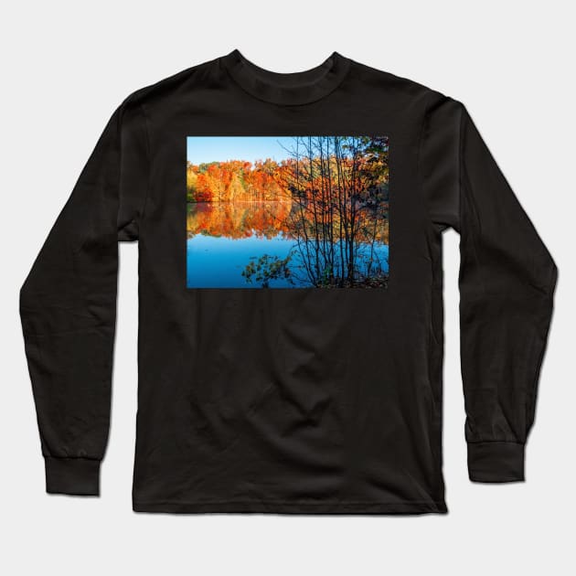 Autumn Contrast Long Sleeve T-Shirt by andykazie